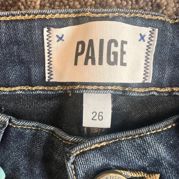 Paige  Verdugo Ankle Skinny Jeans - Picture 3 of 6